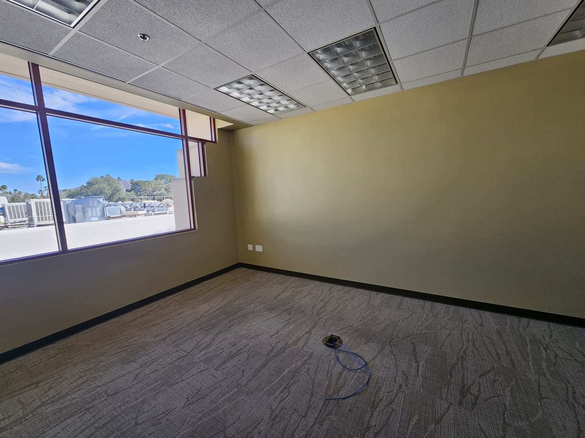 Freshly painted commercial office interior in Palm Desert
